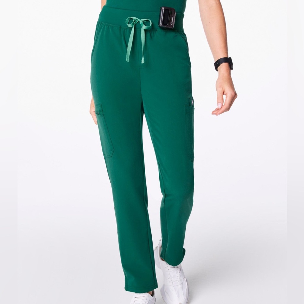 Figs Women's hunter green Yola skinny pants XXS